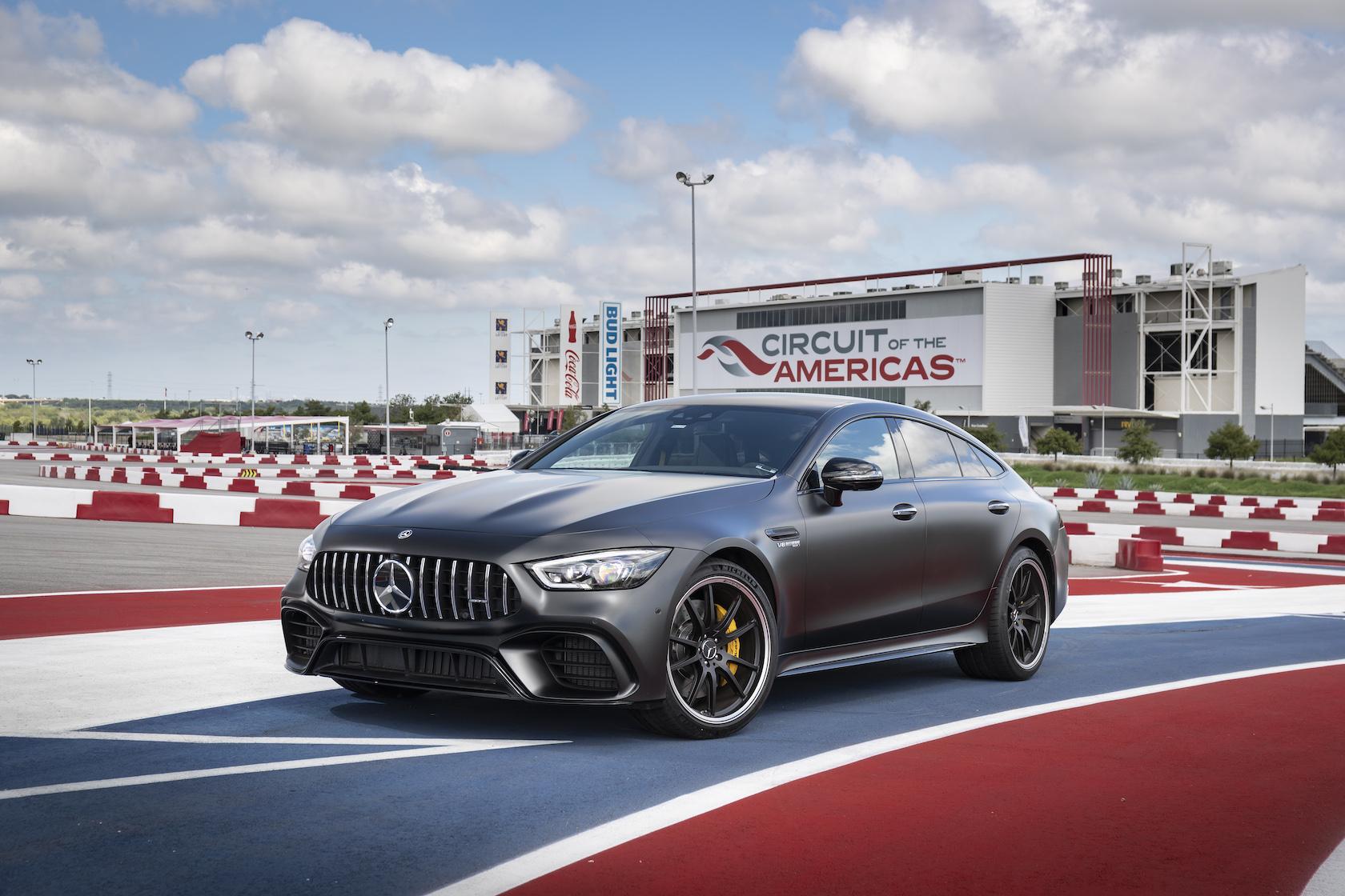 19 Mercedes Amg Gt 4 Door Coupe First Drive Barely Tamed Slashgear