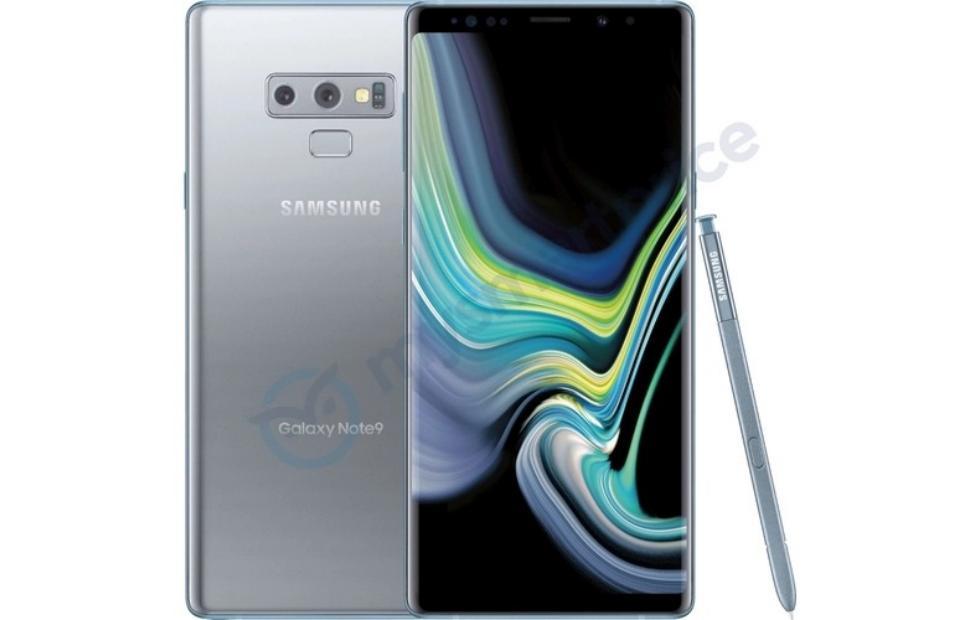 silver galaxy note 9