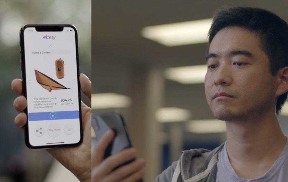 eBay tapped Apple’s iPhone AR tech for hands-free shopping