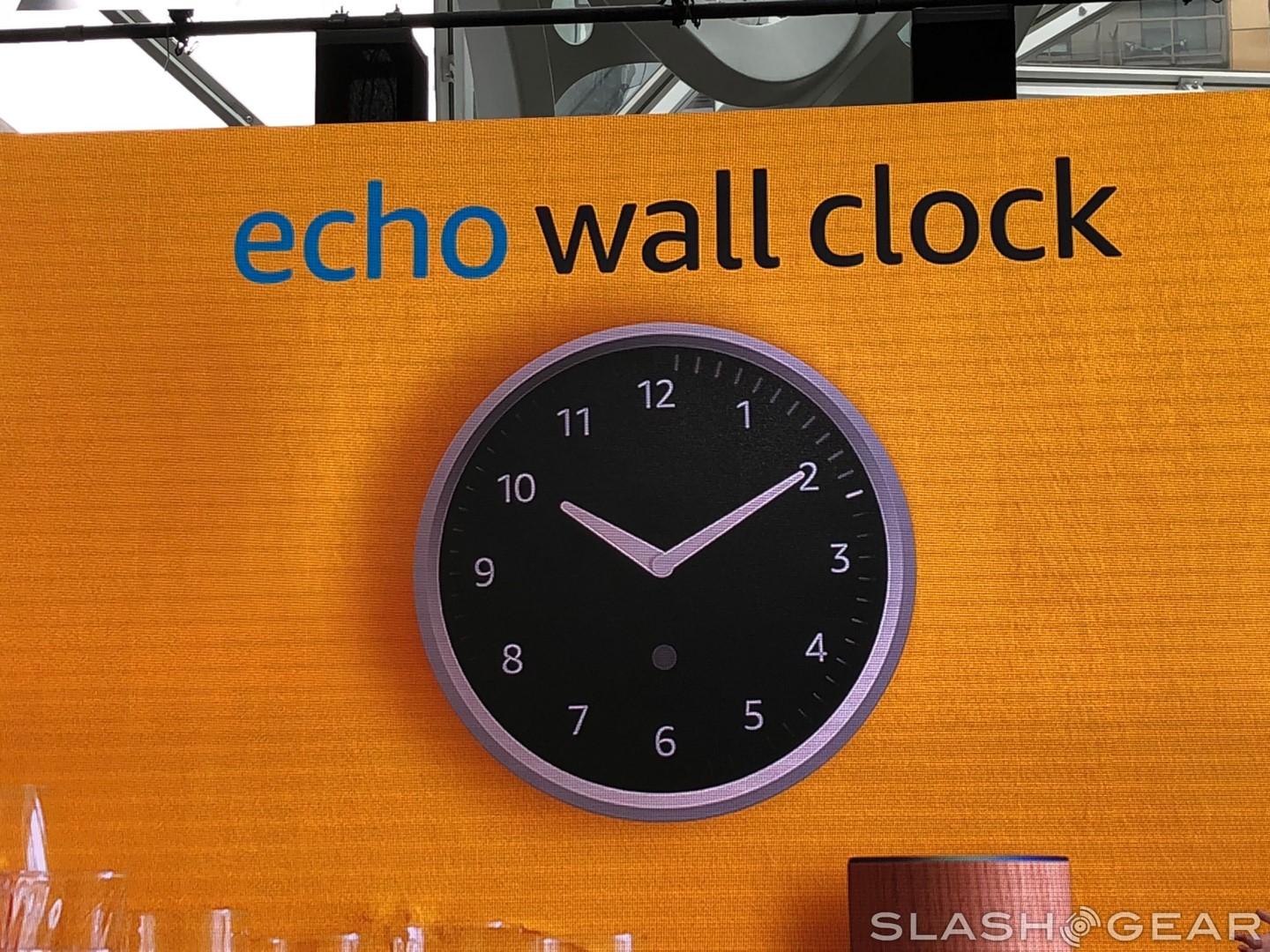 amazon echo wall clock