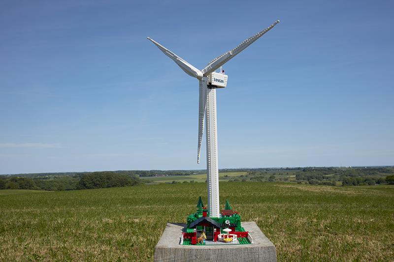 vestas lego turbine