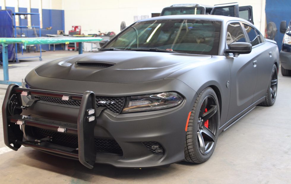 This Bullet Proof 714hp Hellcat Is A Cop Car Bond Would Be