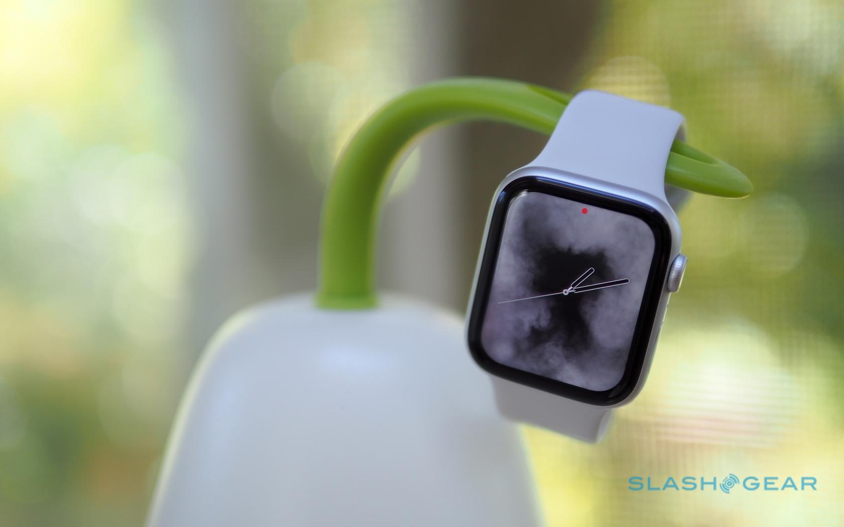 three apple watch series 4