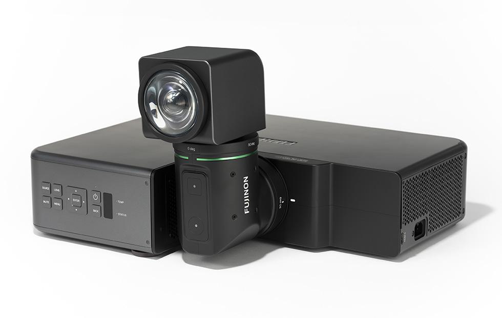 Fujifilm unveils projector with rotating lens for compact spaces