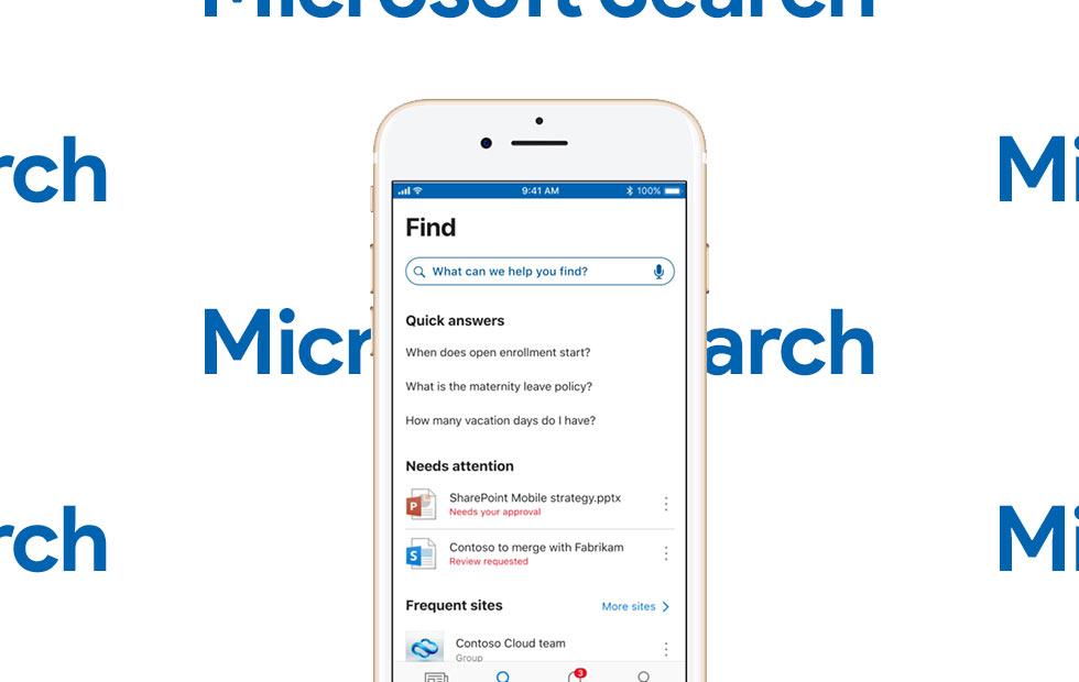 Microsoft Search taps your personal results to battle Google