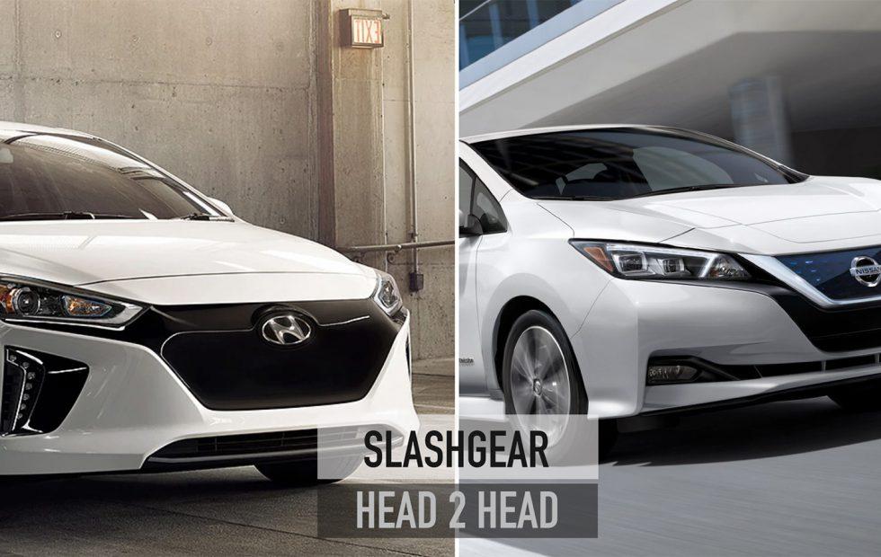 2018 Nissan Leaf Versus 2018 Hyundai Ioniq Electric Head