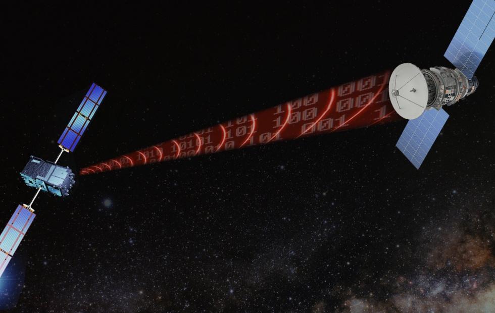 Gravitational waves might be able to transfer data