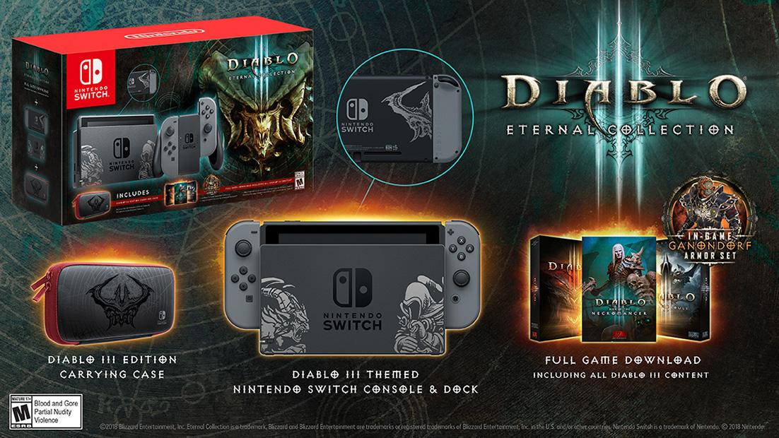 Nintendo Switch Diablo Iii Bundle Revealed As Gamestop