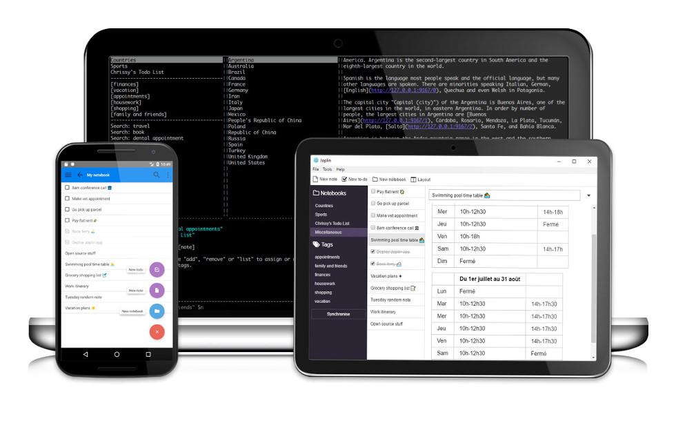 Evernote open source alternatives Part 3: Joplin