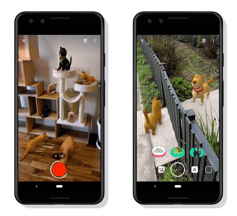 Google Playground Adds Cats To Ar Pets Stickers Slashgear