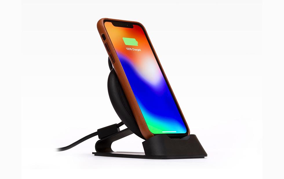 Mophie Charge Stream desk stand is a versatile Qi wireless charger