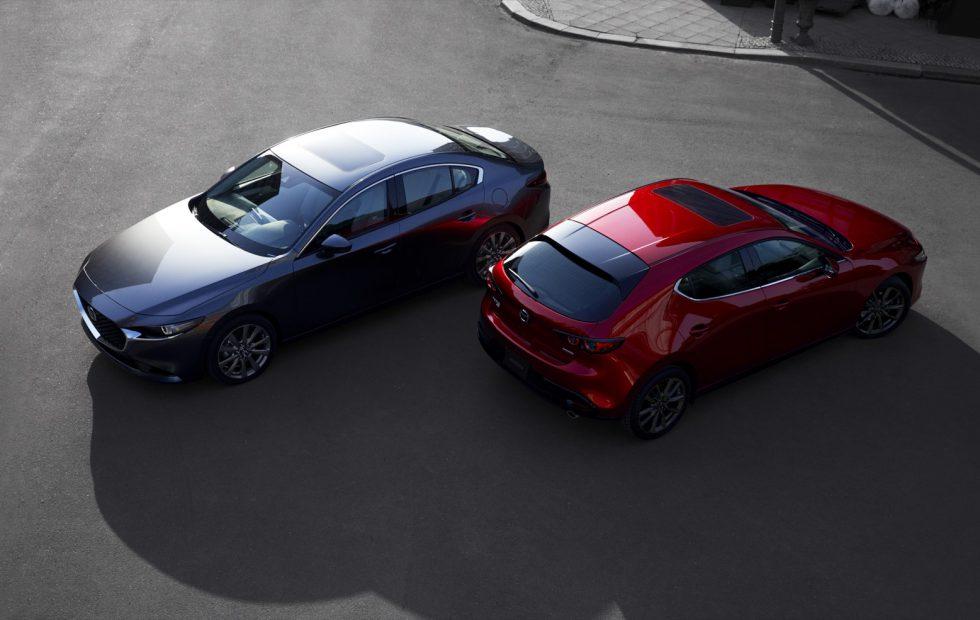 2019 Mazda3 hatchback and sedan raise style and tech stakes