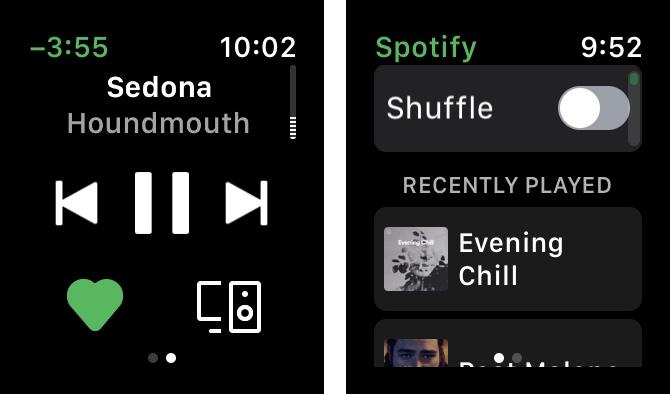 apple watch offline music spotify
