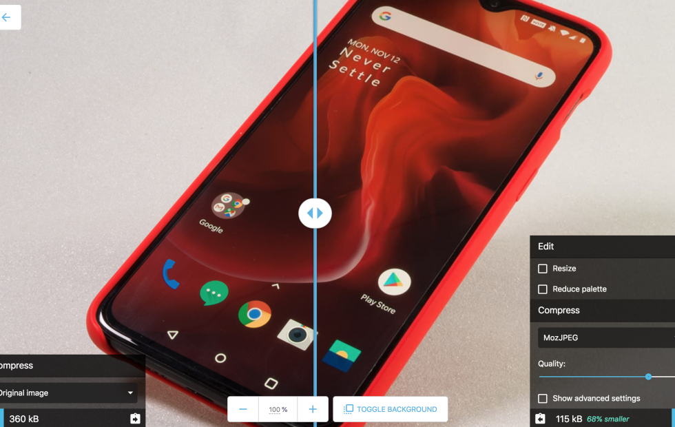 Google’s Squoosh proves web apps are the way of the future
