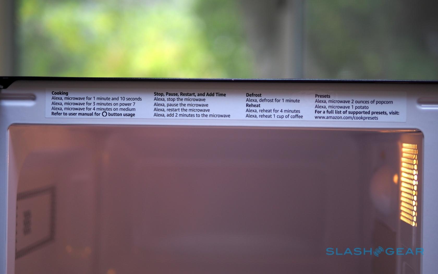 Amazonbasics Microwave Review Alexa Gets Cooking Slashgear
