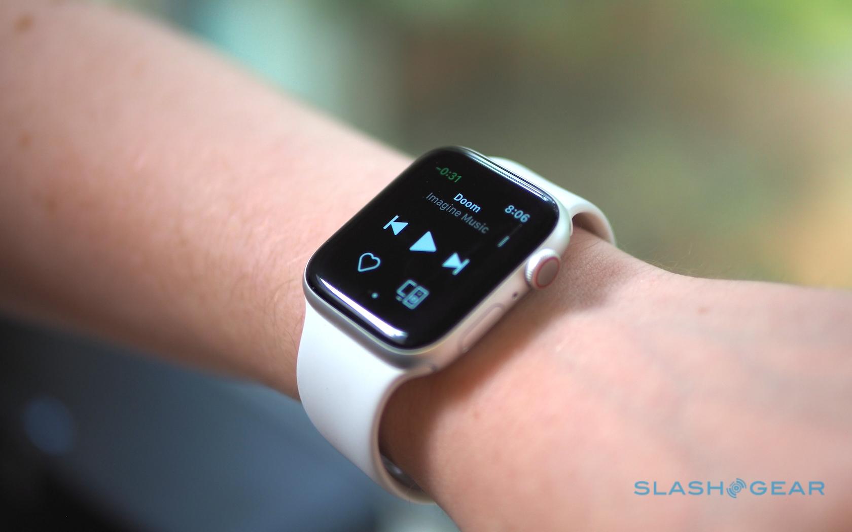 can you play music through apple watch speaker