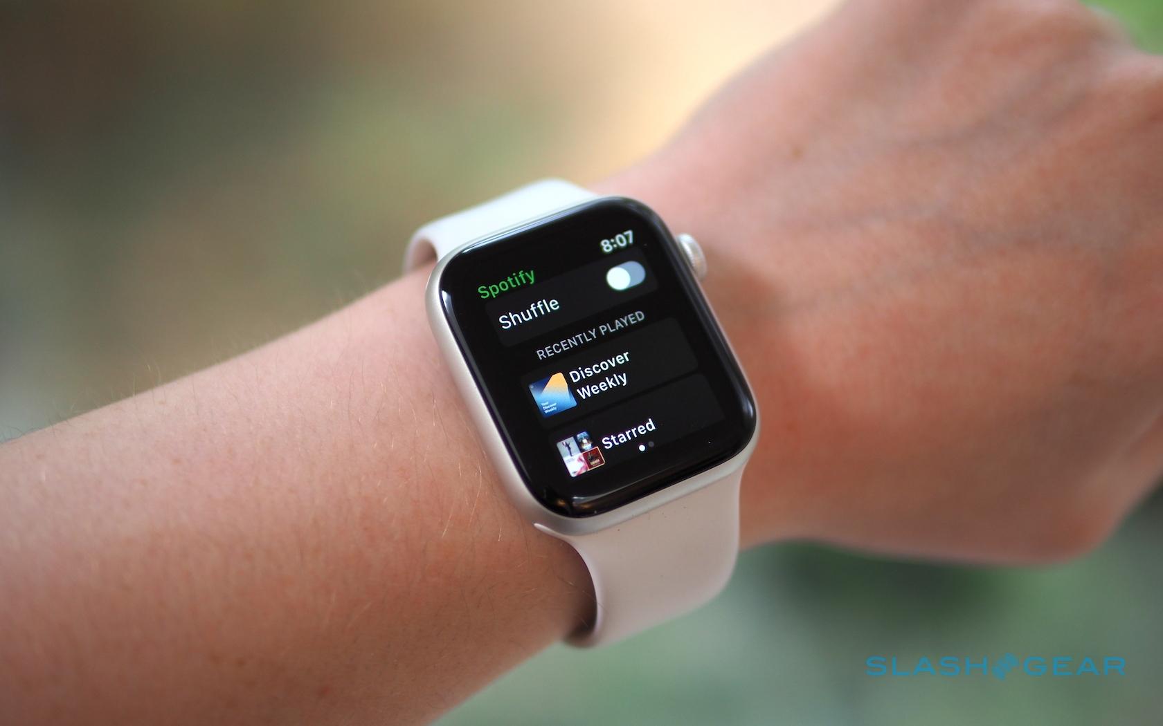 apple watch series 4 and spotify