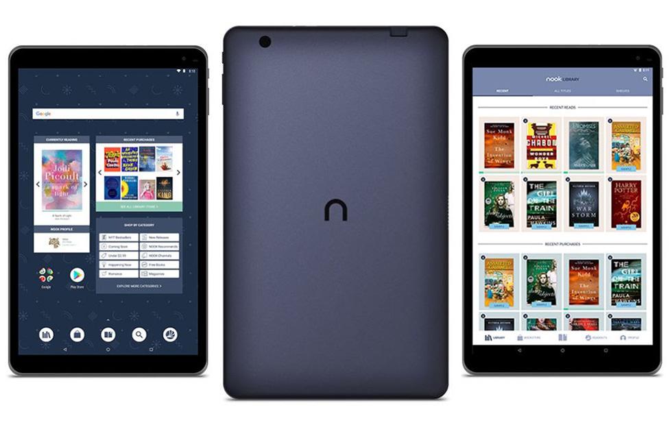 B N Nook Tablet 10 1 Offers Google Play And Keyboard Support