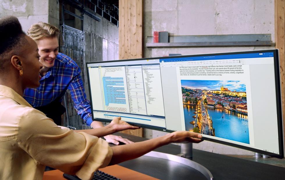 LG UltraWide monitors leave little excuse not to multi-task