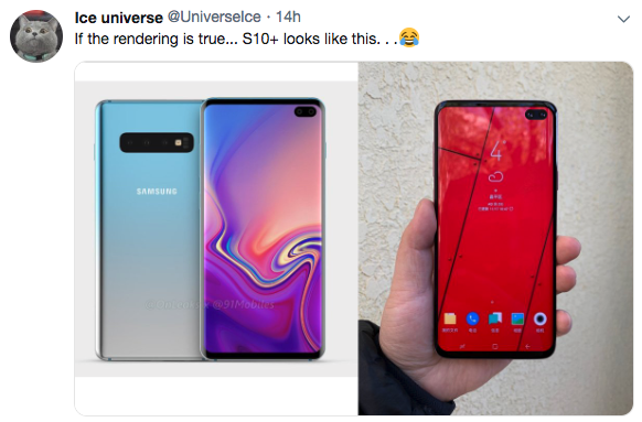 samsung s10 with smartwatch