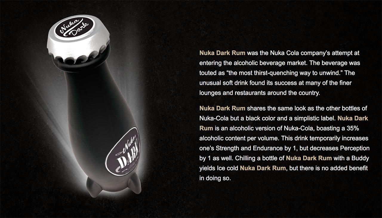 Fallout 76 Nuka Dark Rum The Truth About Glass Slashgear