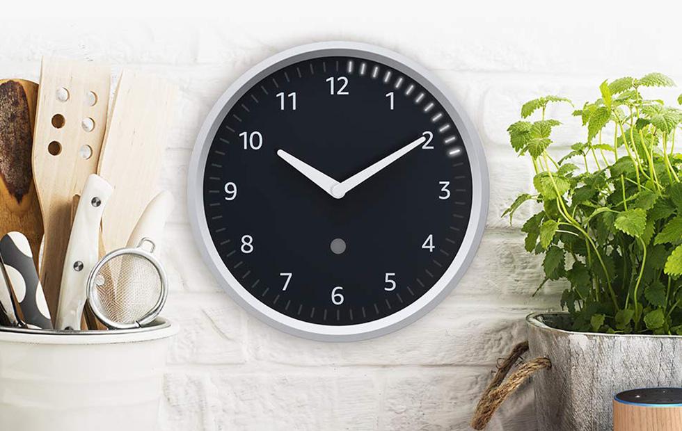 Amazon Echo Wall Clock with Alexa timer support is now available