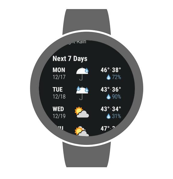 Dark Sky for Wear OS finally available 