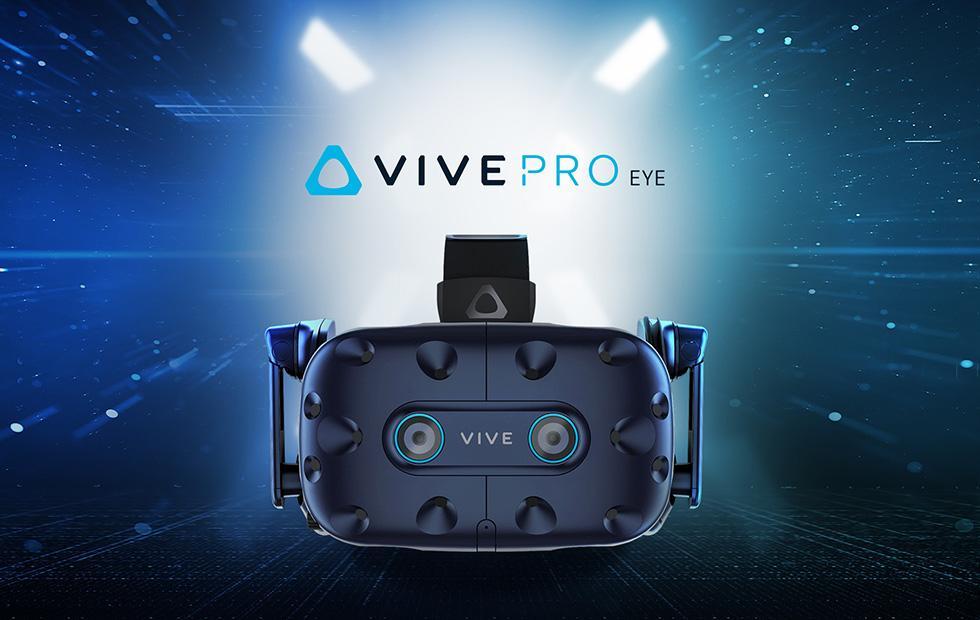 HTC reveals Vive Pro Eye VR headset with built-in eye tracking
