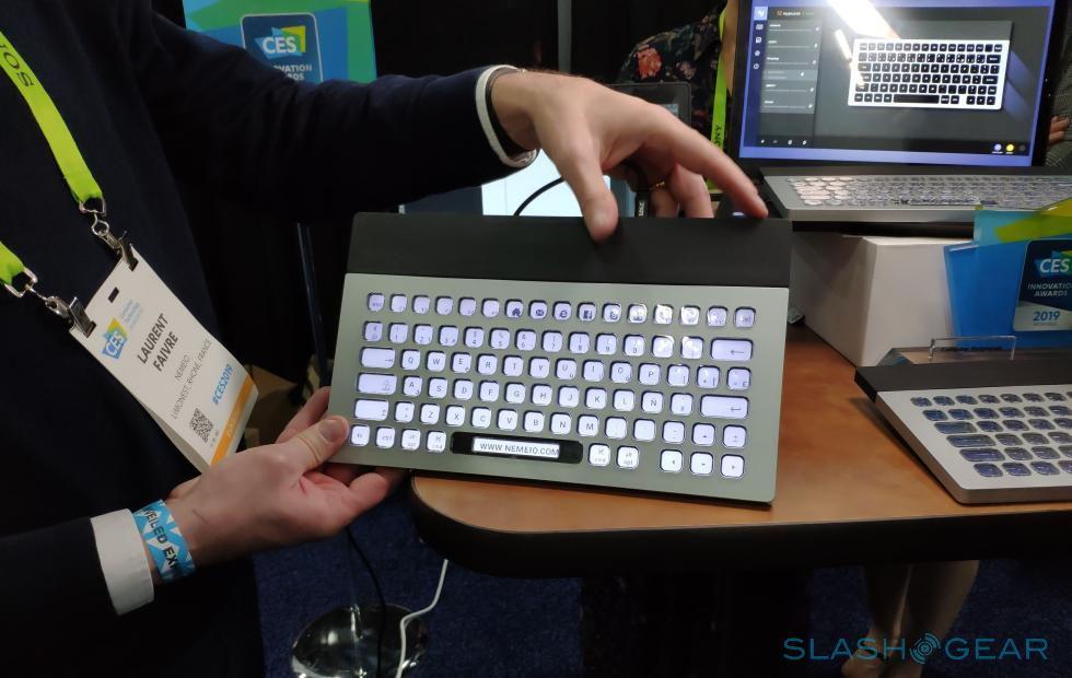 Nemeio e-paper keyboard lets you customize each and every key