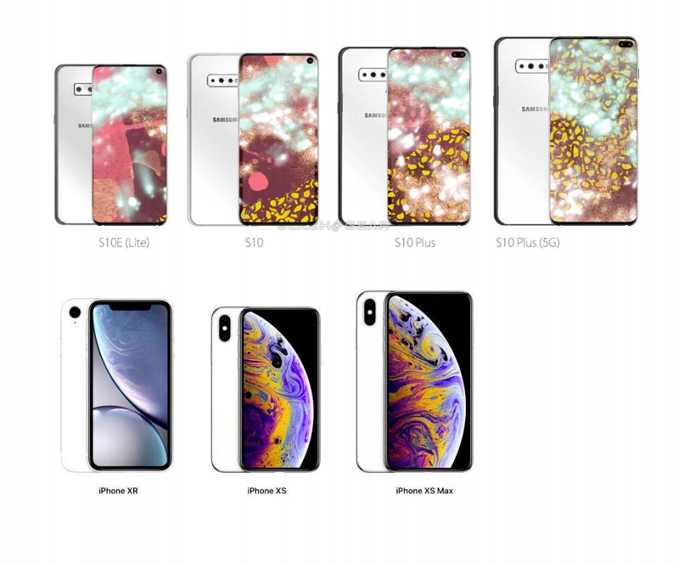 galaxy s10 compared to iphone 11