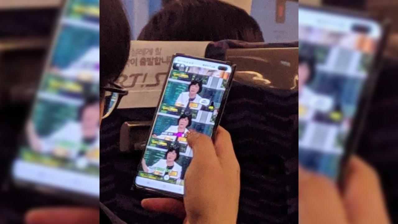 Galaxy S10 units appear in real-world photos, testing
