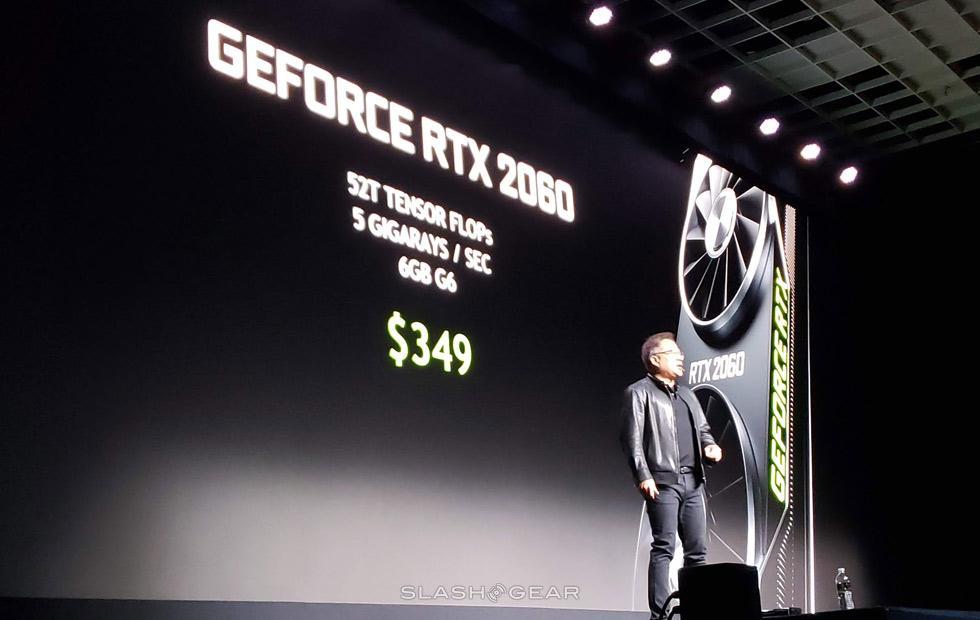 RTX 2060 revealed for starting price of $349