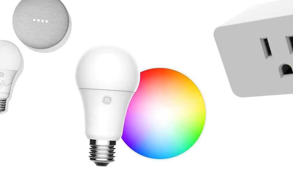 ge lights google home