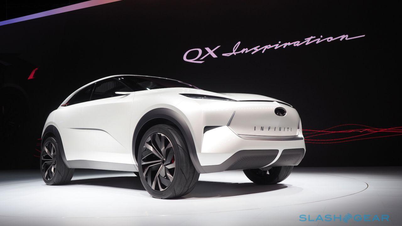 Infiniti QX Inspiration Concept gives EV SUV plan a seductive shape