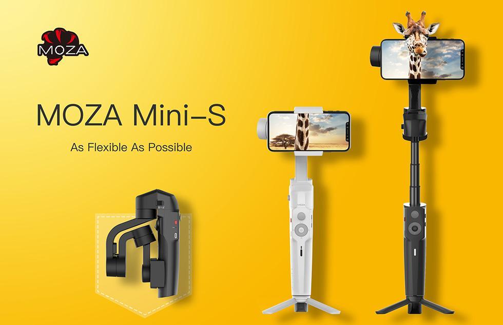 Moza Mini-S handheld gimbal stabilizer is made for smartphones - SlashGear