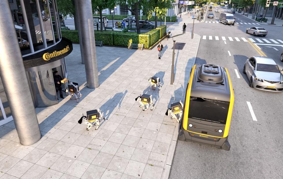 Continental looks to robot dogs to deliver your packages