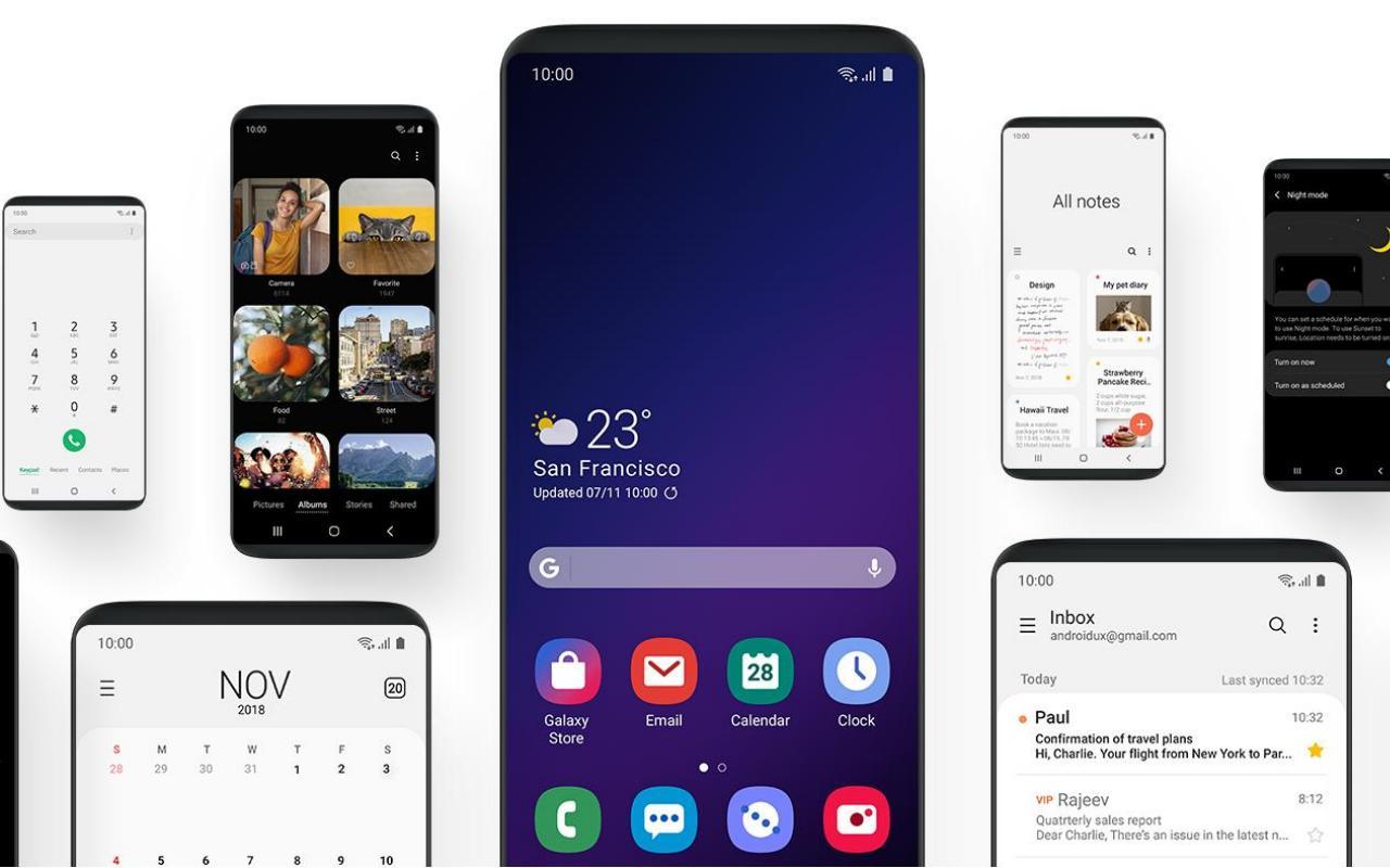 one ui 2 galaxy note 8