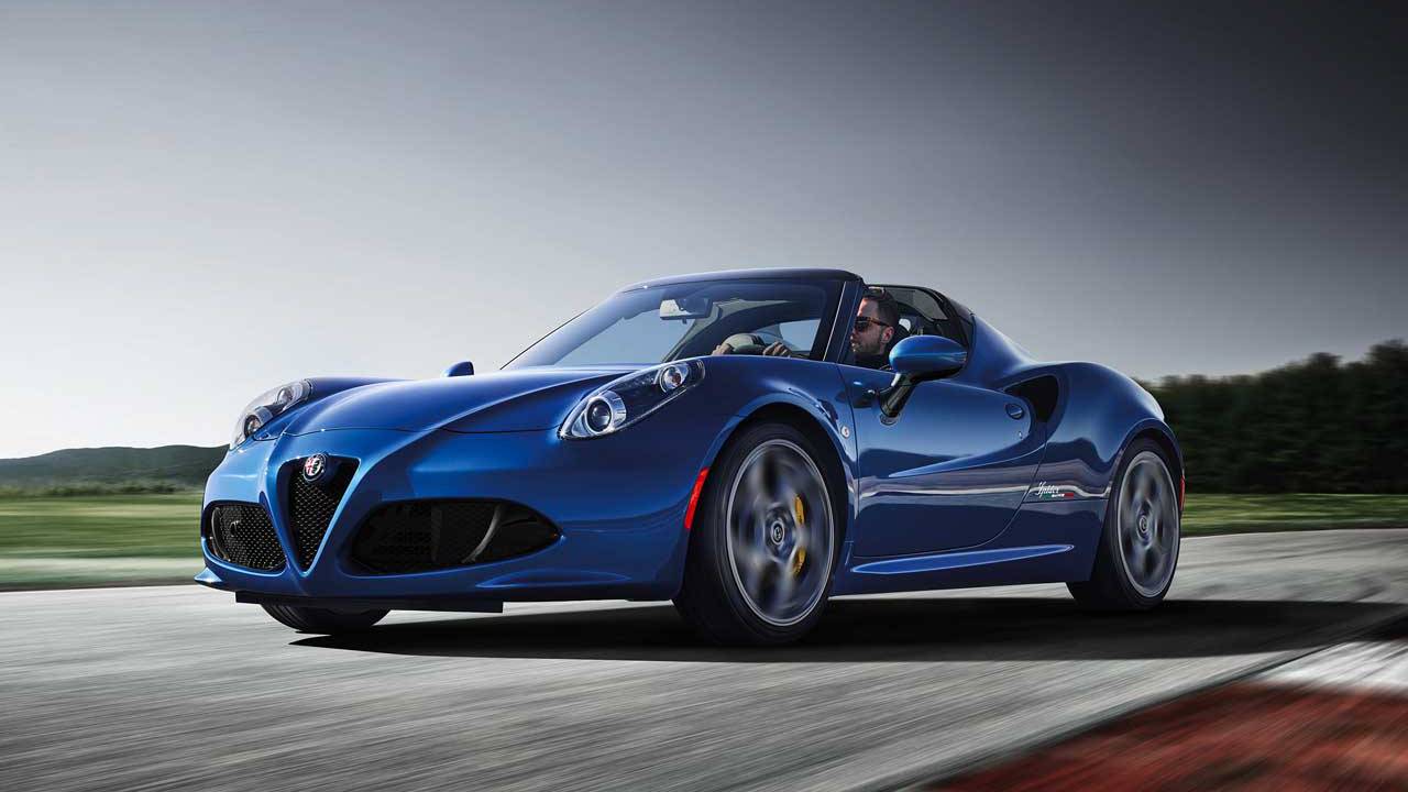 View Alfa Romeo 4C Convertible Pics