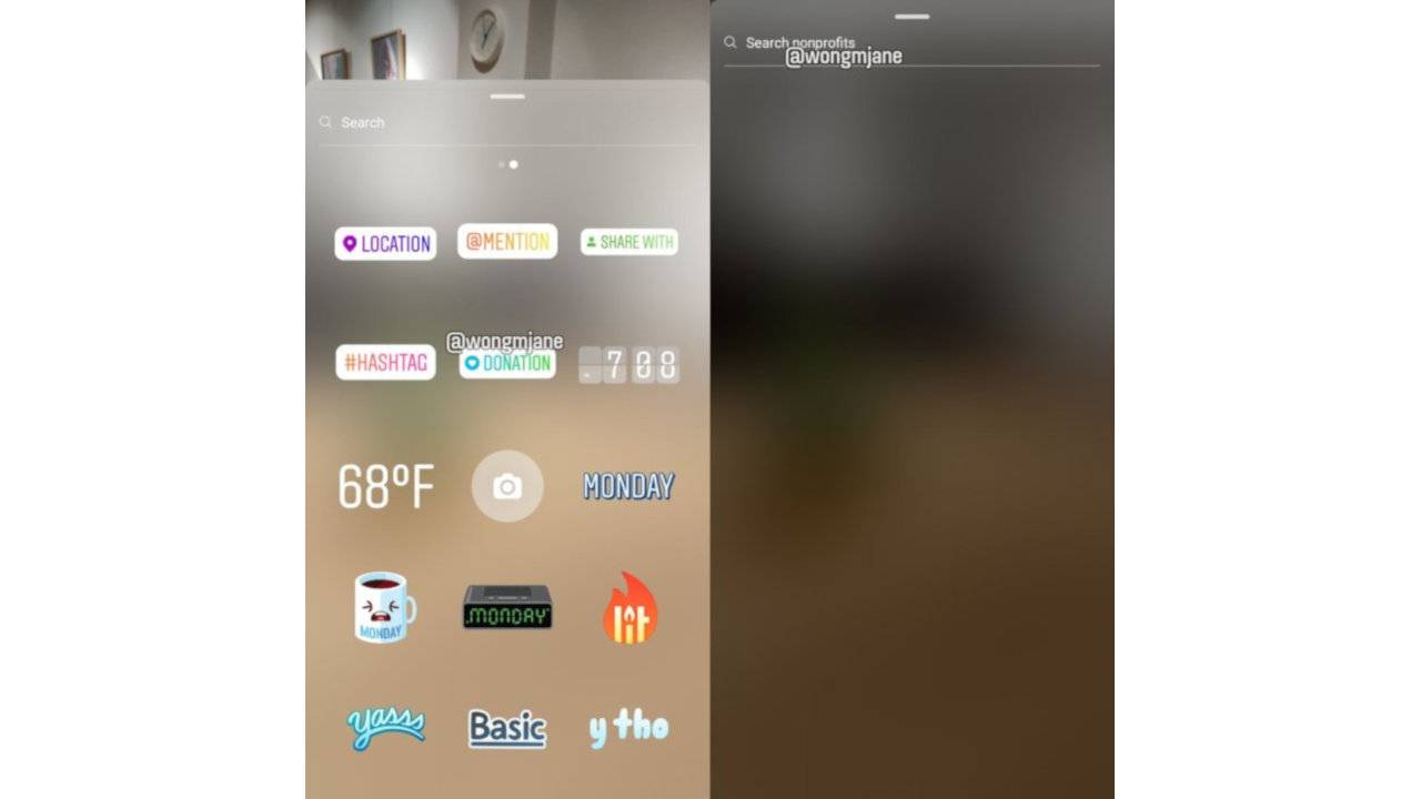 Instagram fundraising stickers could come at the worst time possible