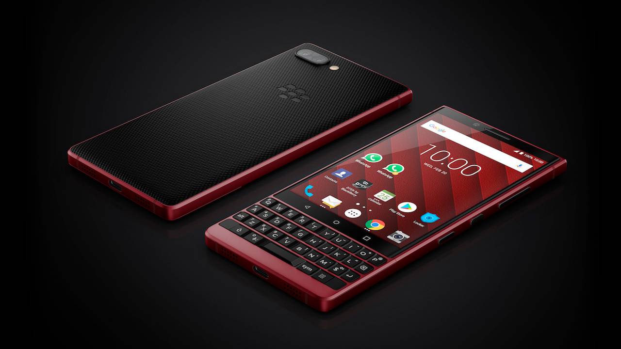 BlackBerry KEY2 Red Edition gets striking look and storage bump