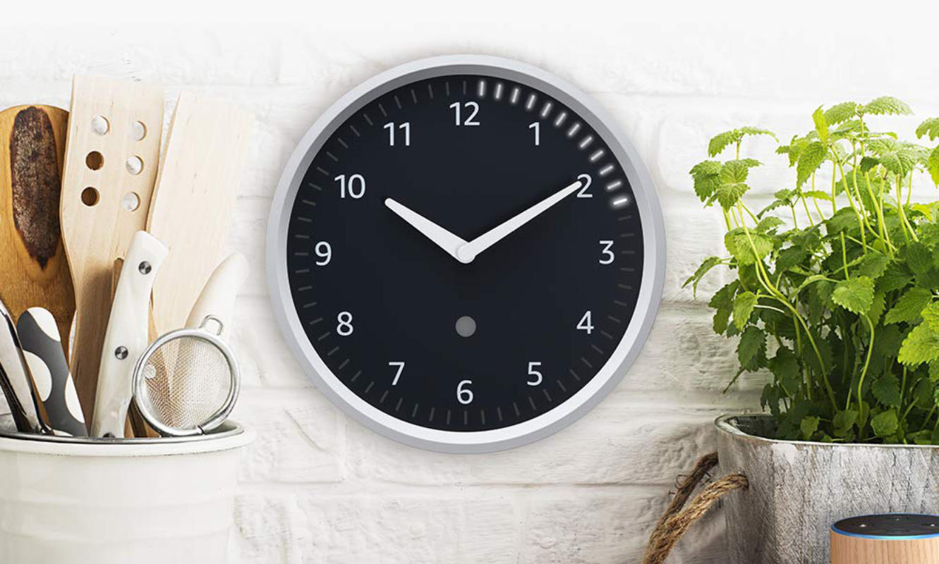 alexa wall clock setup
