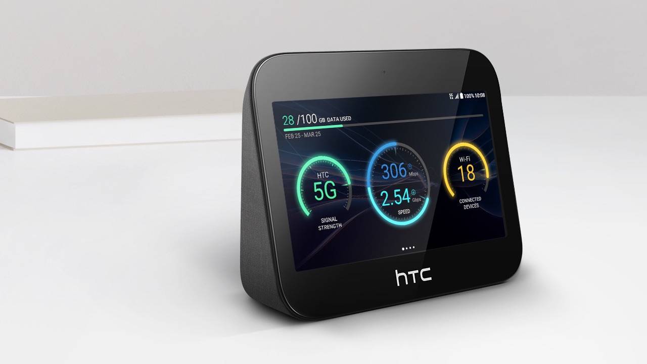HTC 5G Hub is a mobile 5G router and Android smart display