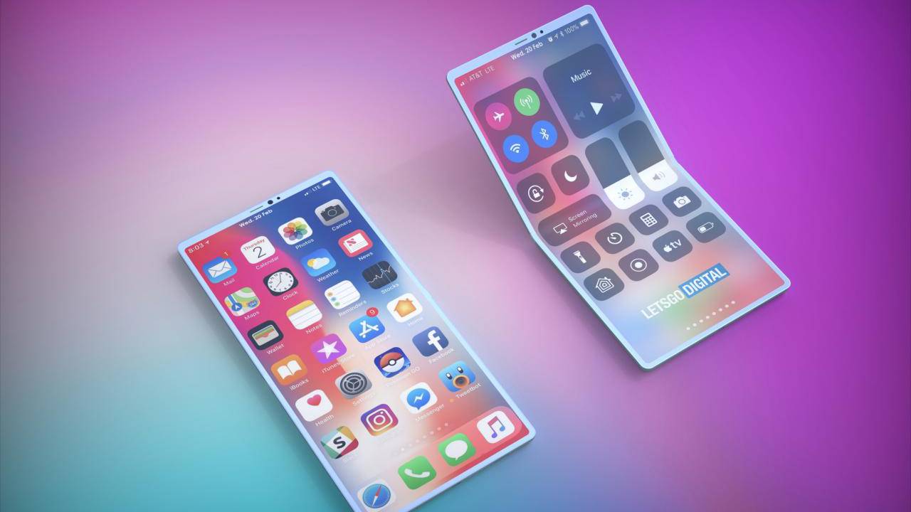 new iphone foldable