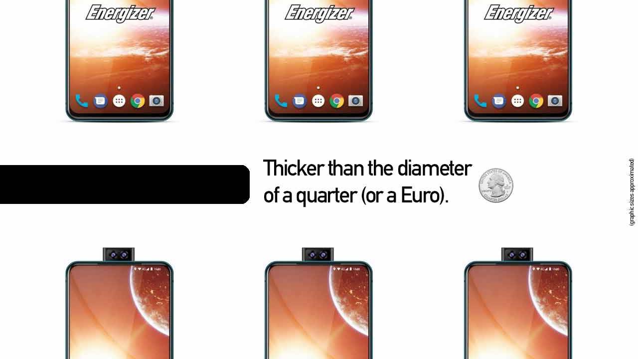 Energizer phone has battery that’s 7x that of an iPhone
