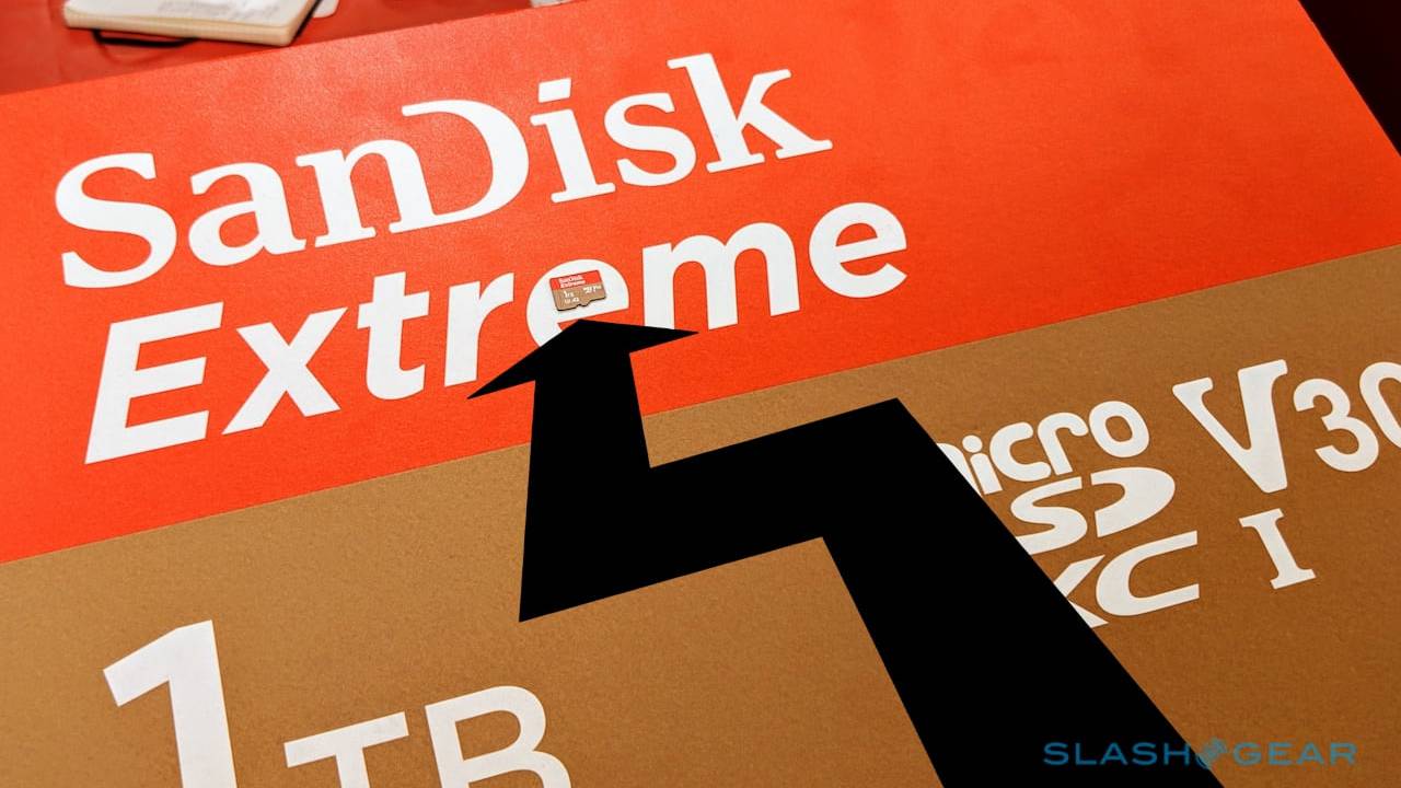 1TB SanDisk Extreme is a beastly microSD card with a monster price