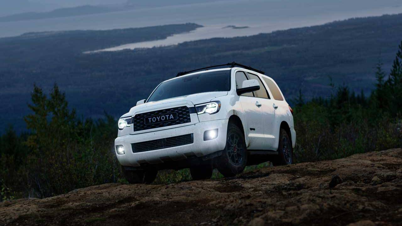 2020 Toyota Sequoia Trd Pro Gets Fox Shocks And Standard Multi Mode 4wd Slashgear 2020 Toyota Sequoia Trd Pro Gets Fox Shocks And Standard Multi Mode 4wd Slashgear