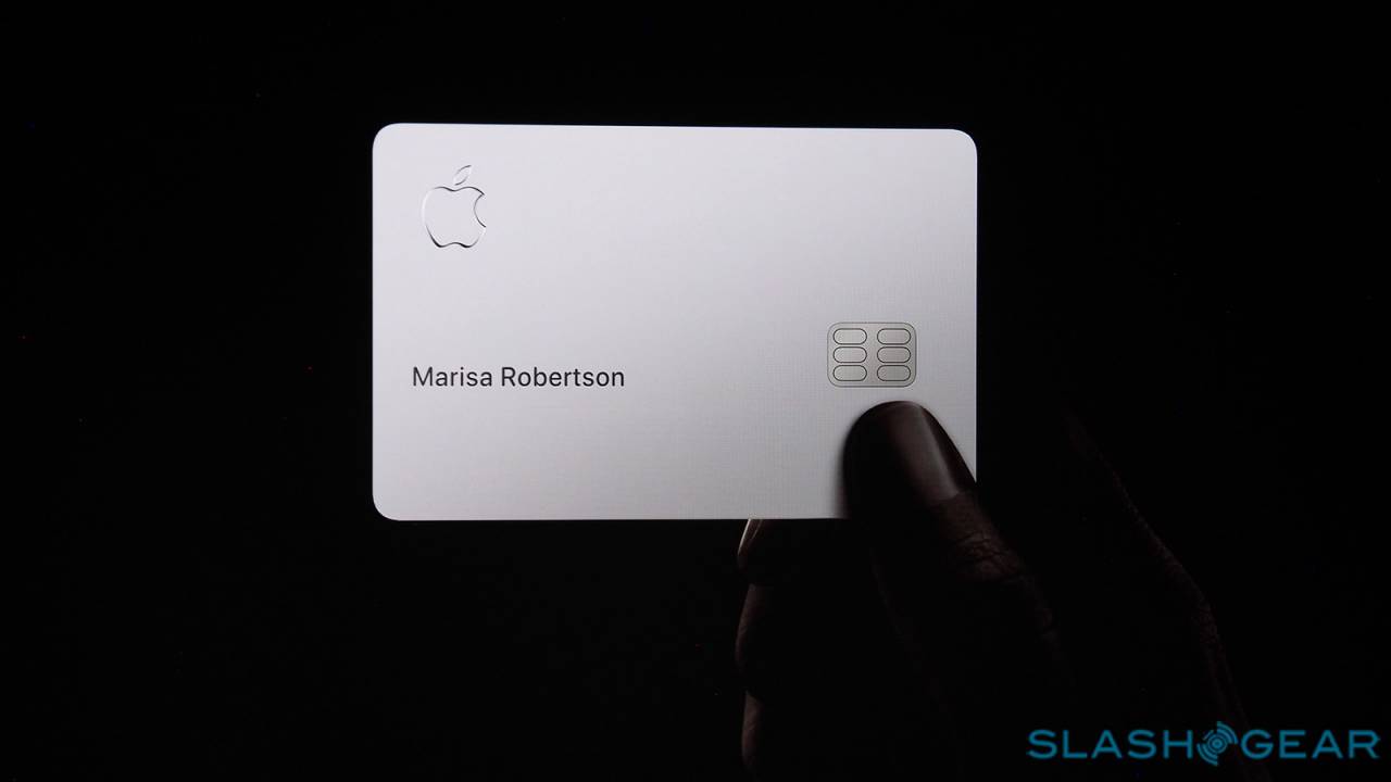 The physical Apple Card is a thing of beauty