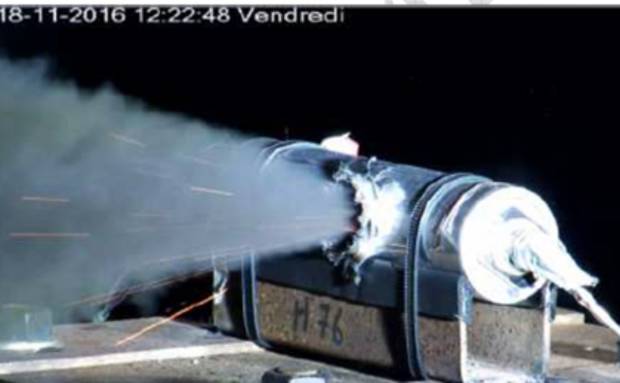 ESA shoots and blows up batteries in project to reduce space debris
