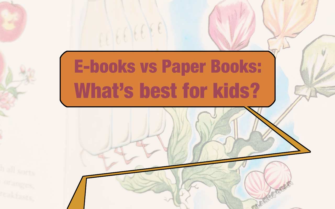 Ebooks vs paper books Parent/toddler reading studies conclusions