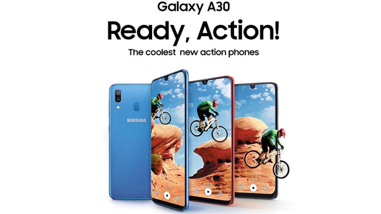 smartphone SMS tracking Samsung Galaxy A30